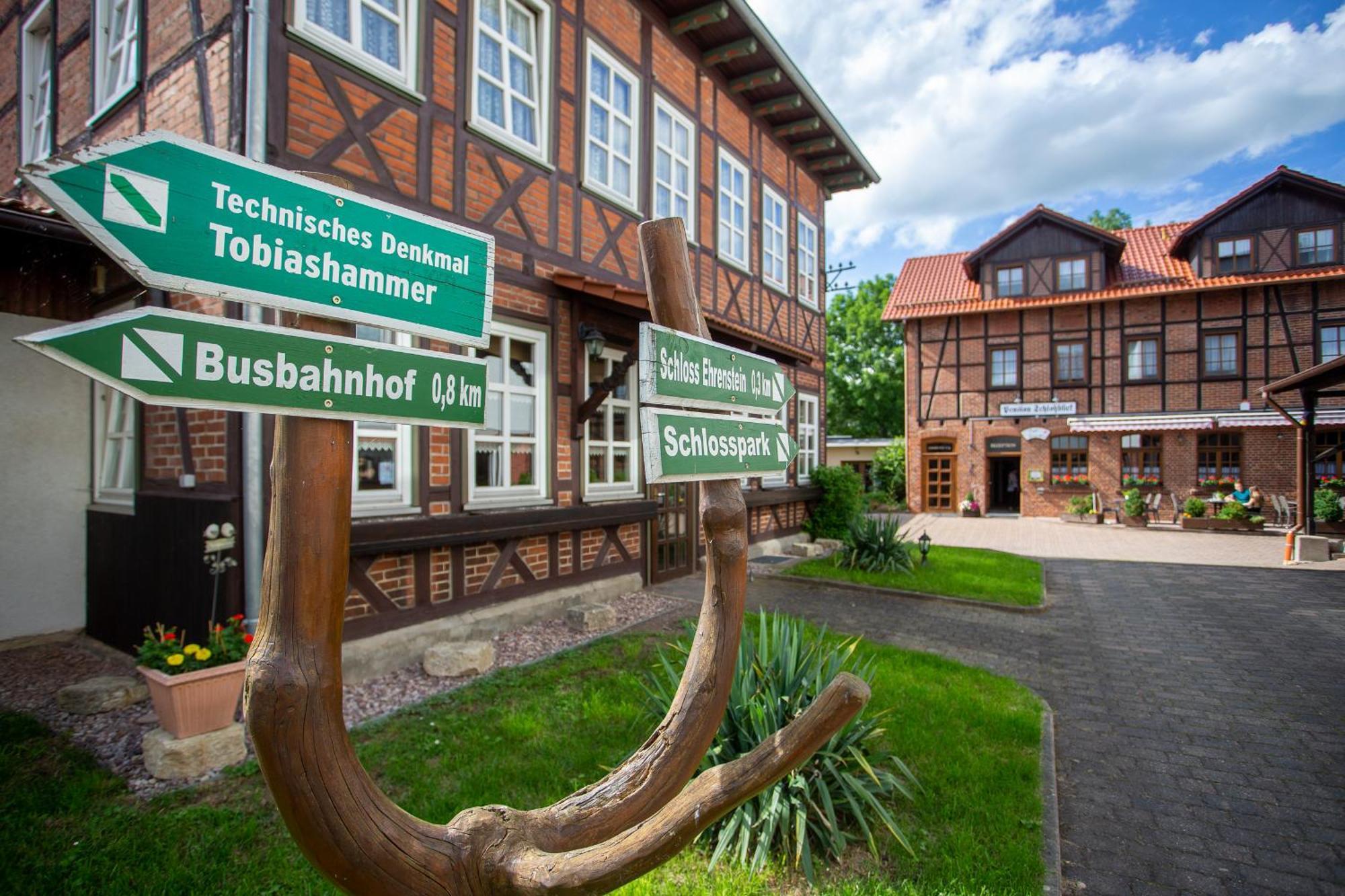 Schlossgartenpassage Ohrdruf Bagian luar foto